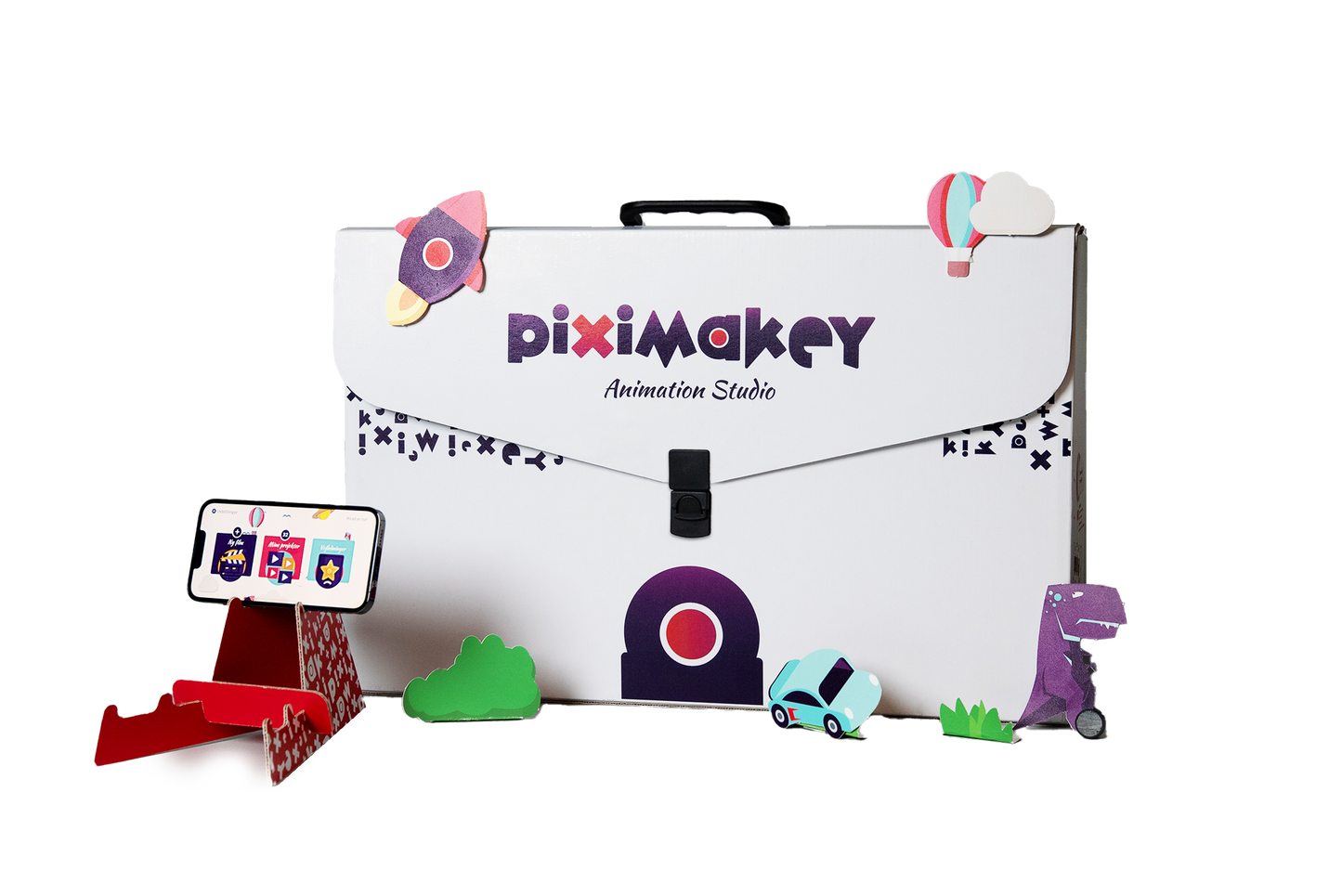 Piximakey Animation Studio, komplet legesæt til stop motion og greenscreen